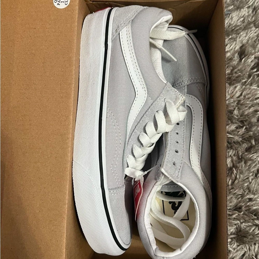 Grey Old Skool Vans